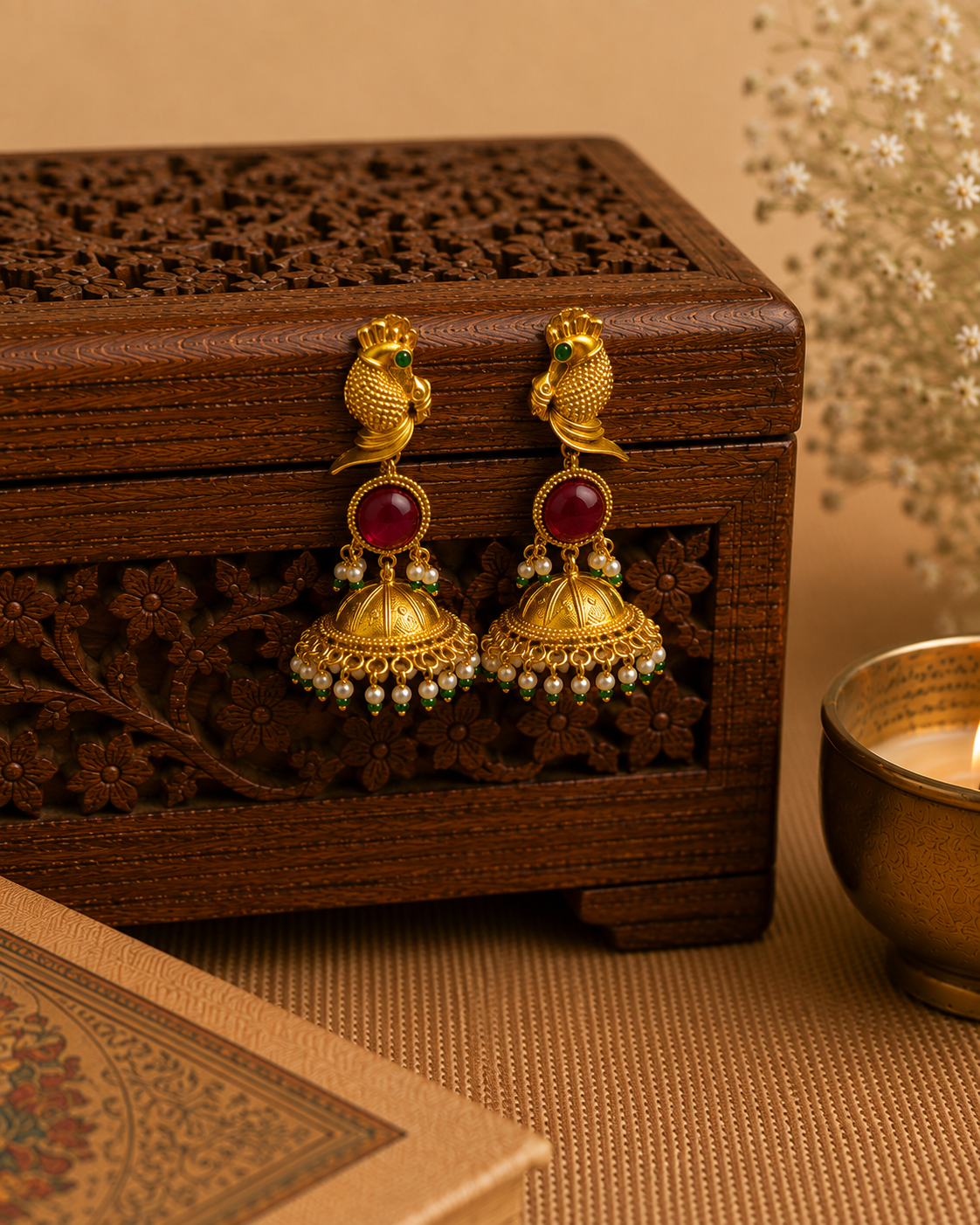 MAYUR DANGLER EARRINGS