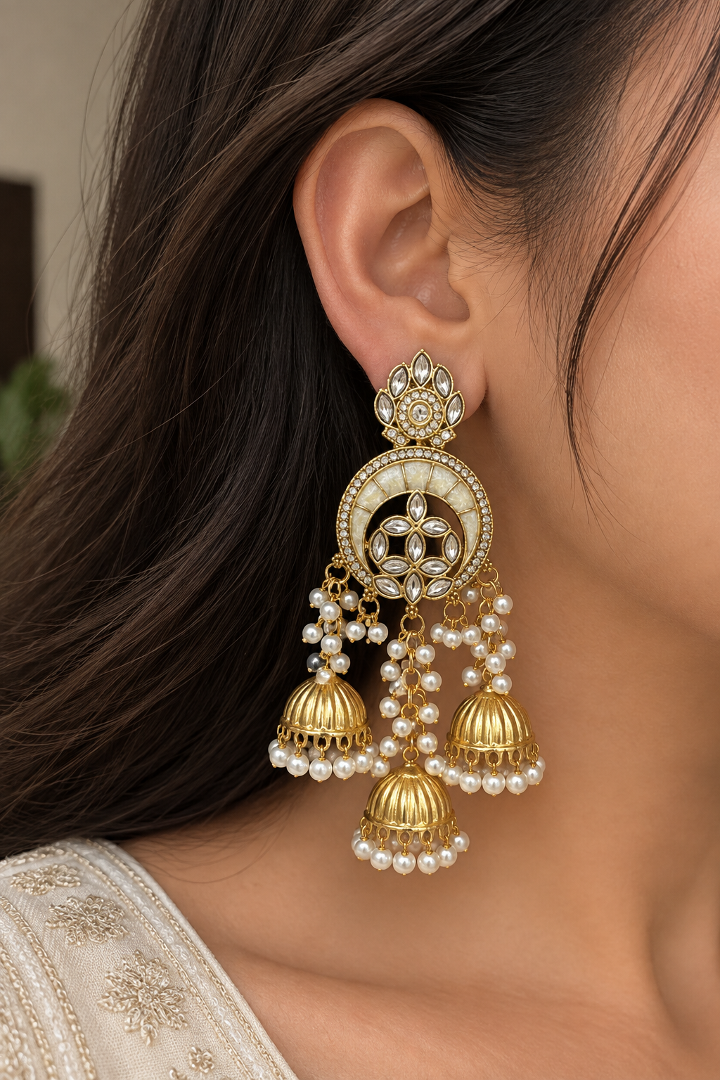 HADIA MEENAKARI EARRINGS