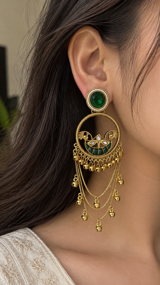 HUSNA KASHMIRI STYLE EARRINGS
