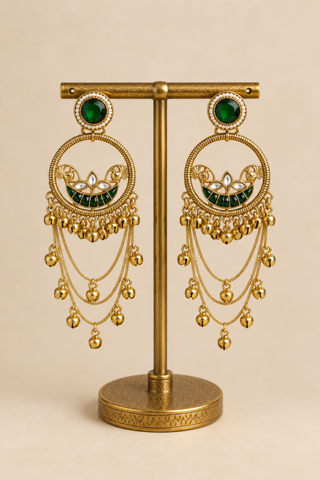 HUSNA KASHMIRI STYLE EARRINGS