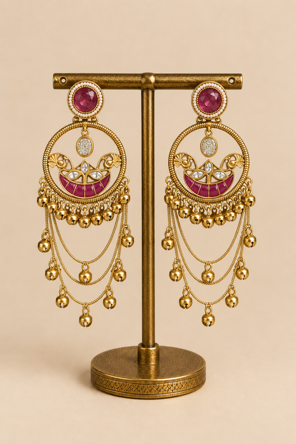 HUSNA KASHMIRI STYLE EARRINGS