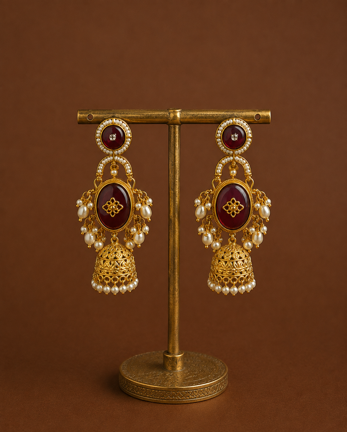 NITARA PREMIUM BRASS EARRINGS