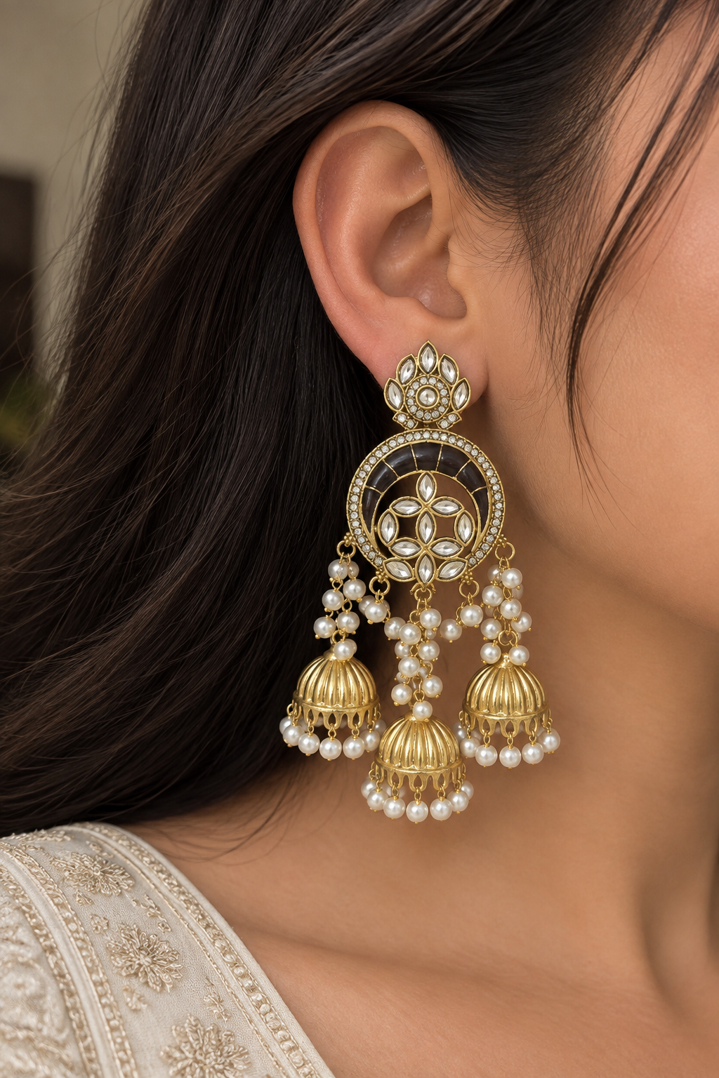 HADIA MEENAKARI EARRINGS